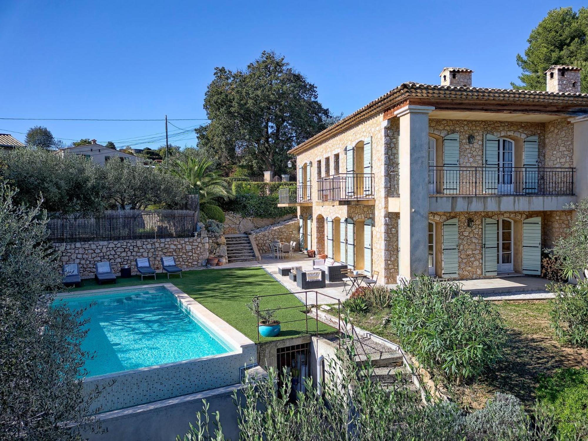 滨海卡涅Bastide D'Architecte En Pierre别墅 外观 照片